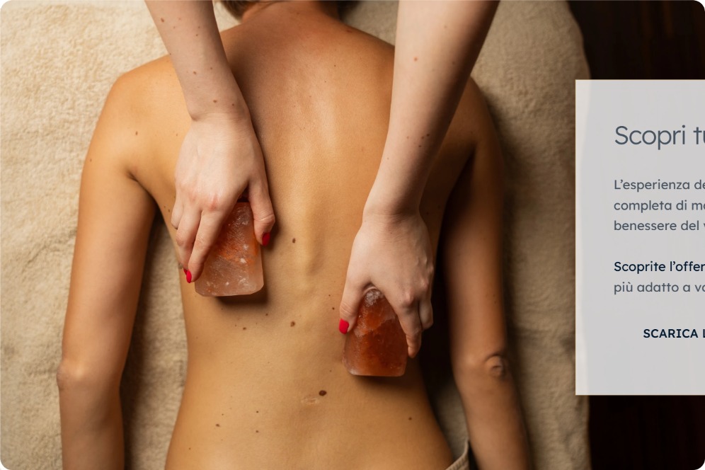 Trattamento benessere nella Aurum SPA del Boffenigo